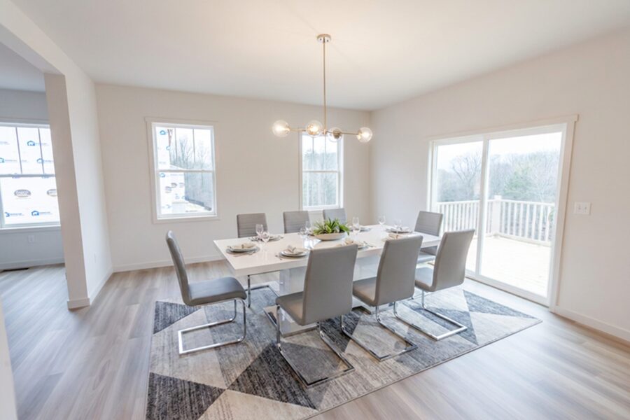 Dining Room- digitally staged