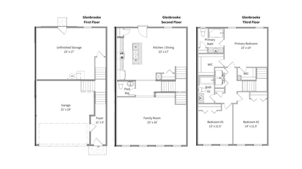 Thornwood Floorplans